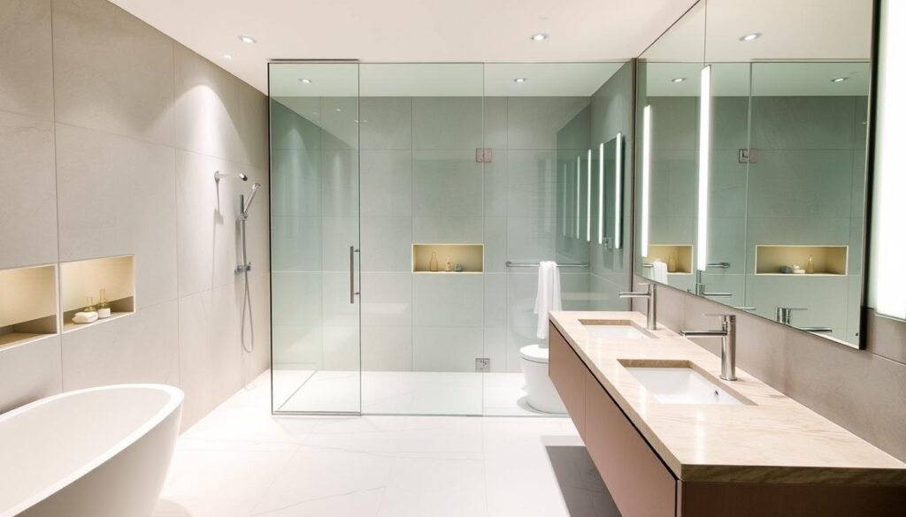 frameless shower screens