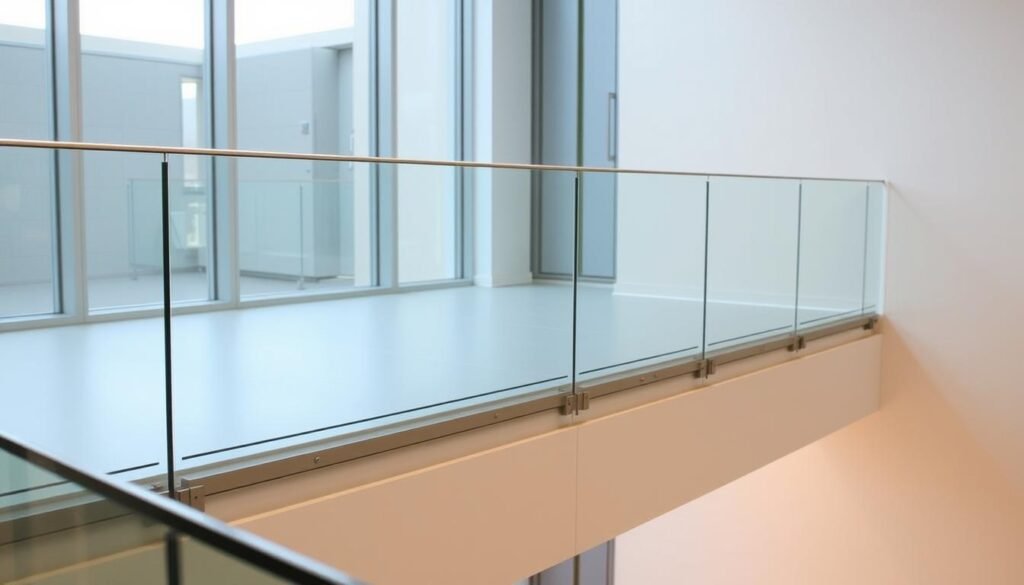 rameless glass balustrades, semi-frameless balustrades
